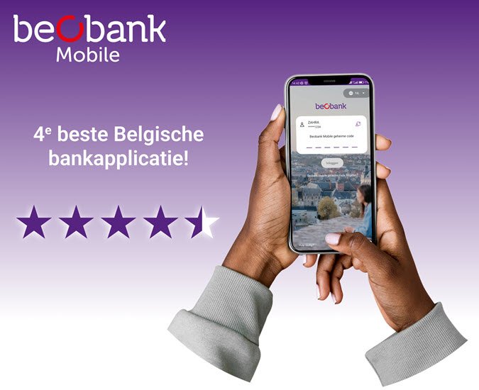 Beobank Mobile verkozen tot 4e Belgische bankapplicatie door Sia Partners