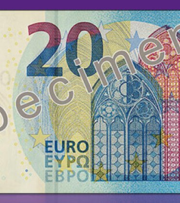 Een nieuw, hyperbeveiligd biljet van 20 euro